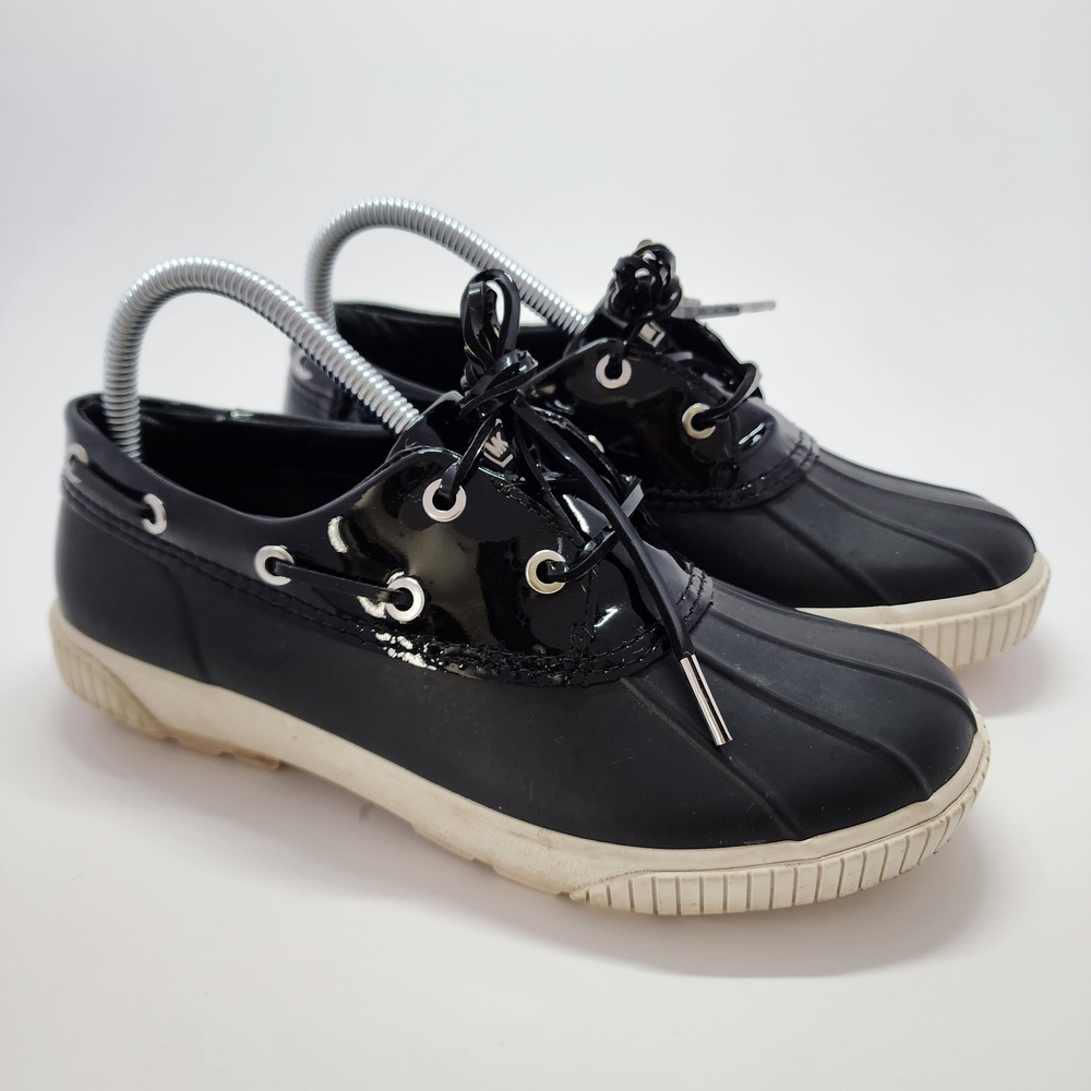 Michael Kors White Sole Duck Rain Shoes